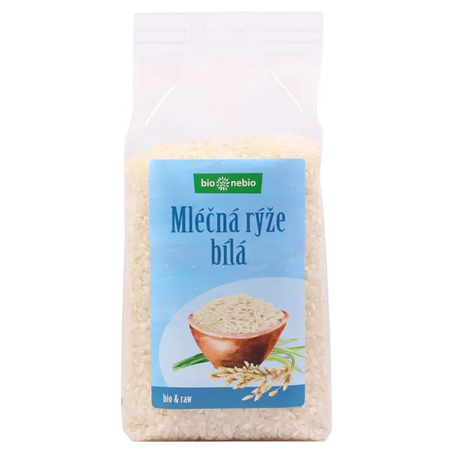 BIO NEBIO Rýže mléčná bílá BIO 500 g