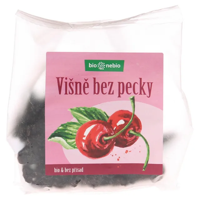 BIO NEBIO Sušené višně vypeckované BIO 75 g