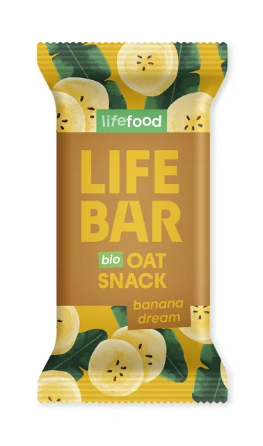 Bio ovesná tyčinka banánová, 40 g