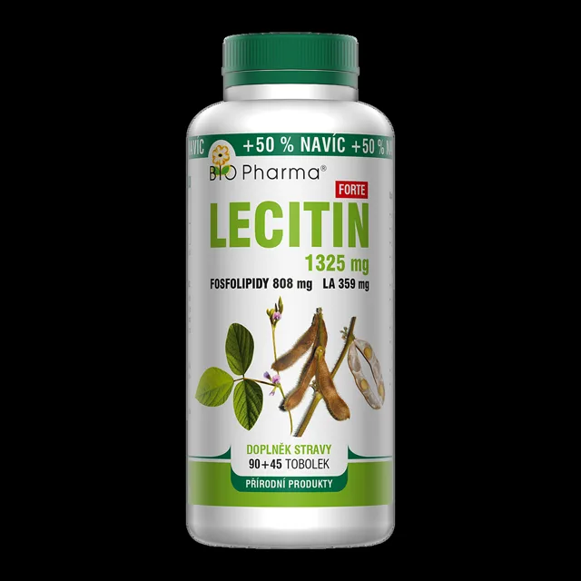 BIO PHARMA Lecitin Forte 1325 mg 90+45 tobolek