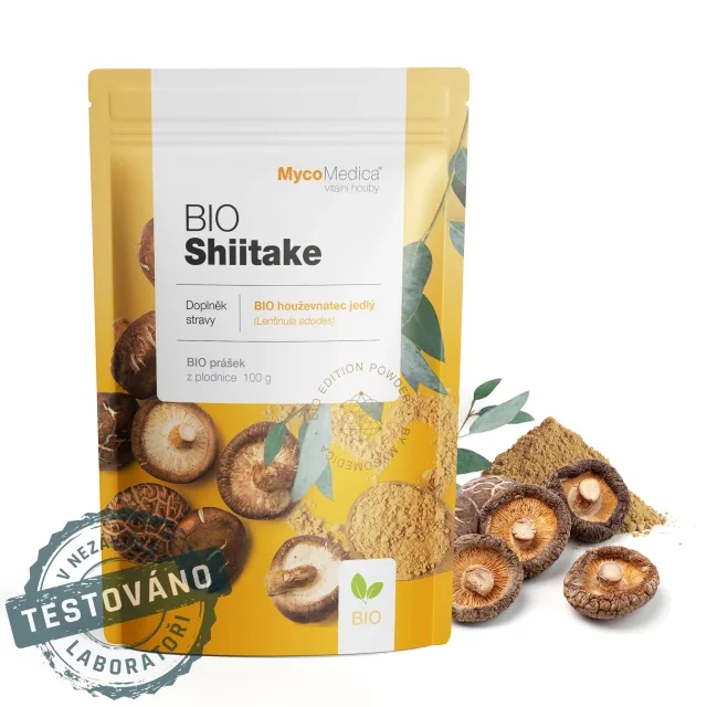 BIO Shiitake - prášek 100 g