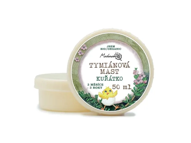 Bio tymiánová mast Kuřátko, 50 ml