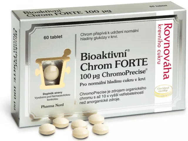 Bioaktivní Chrom Forte 100 µg 60 tablet