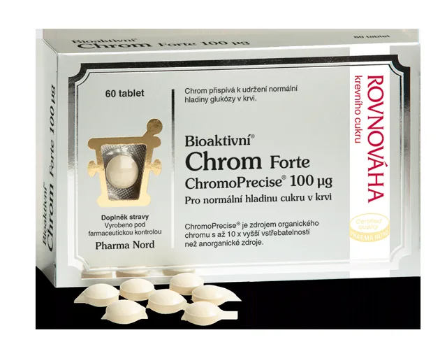 Bioaktivní Chrom FORTE 100mcg 60 tablet
