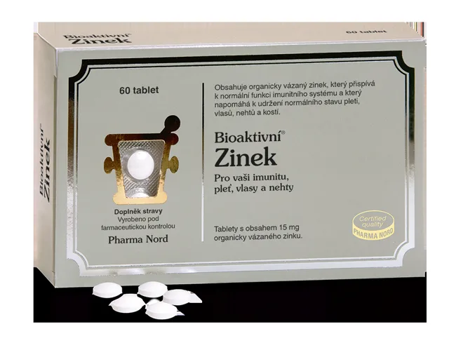 Bioaktivní Zinek 60 tablet