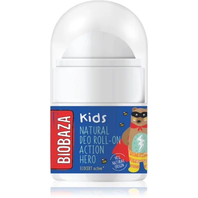 BIOBAZA Action Hero deodorant roll-on pro děti 30 ml