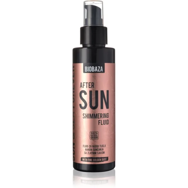 BIOBAZA After Sun fluid po opalování se třpytkami 150 ml