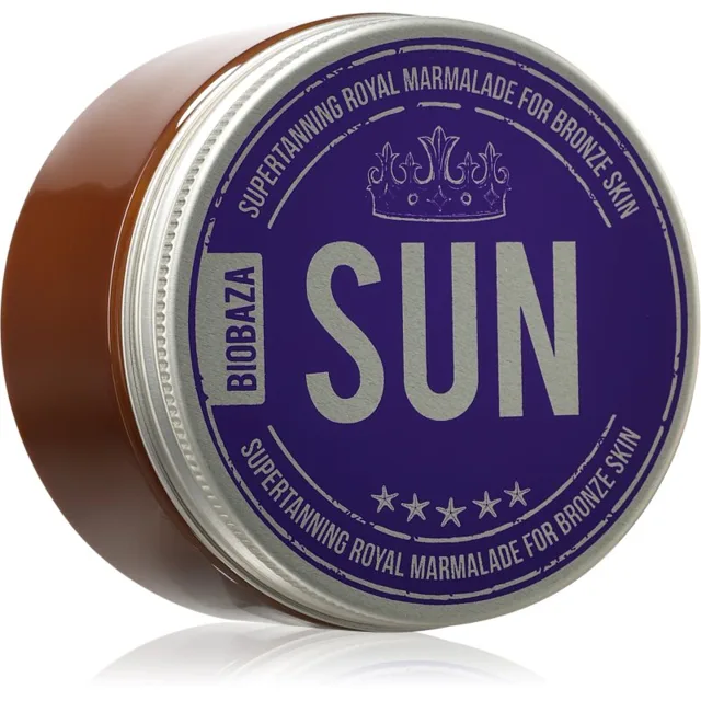 BIOBAZA Sun opalovací krém pro podporu opálení 250 ml
