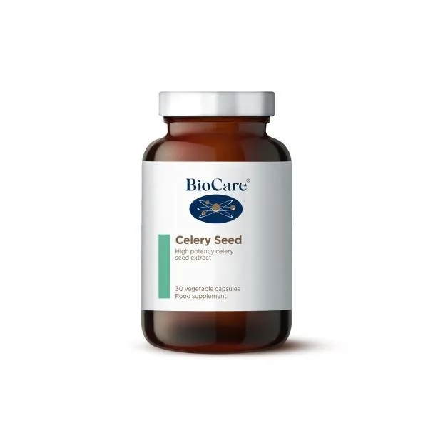 BioCare Celery Seed přírodní zdroj vitaminů a minerálů, 30 kapslí