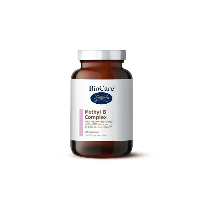 BioCare Methyl B Complex - vitamin B komplex 60 kapslí