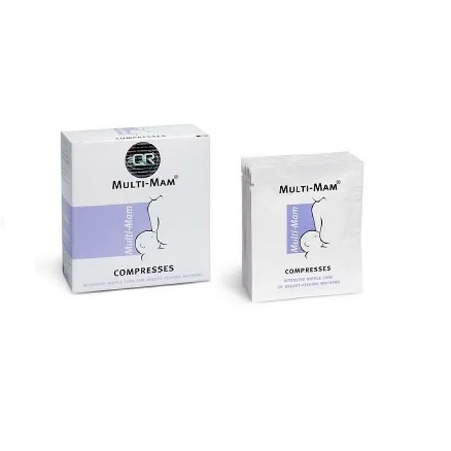BIOCLIN Multi-Mam Compresses aktivní nelepící náplasti 12 kusů