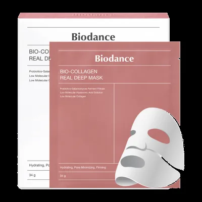 Biodance Bio-Collagen Real Deep Mask - Kolagenová pleťová maska 34g 4 ks