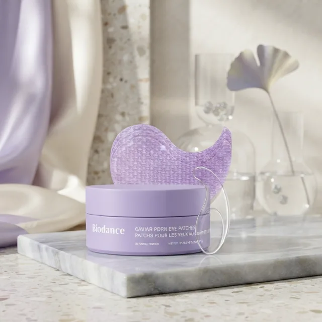BIODANCE - Caviar PDRN Eye Patches - Hydrogelové náplasti pod oči s výtažkem z kaviáru a PDRN - 30ks