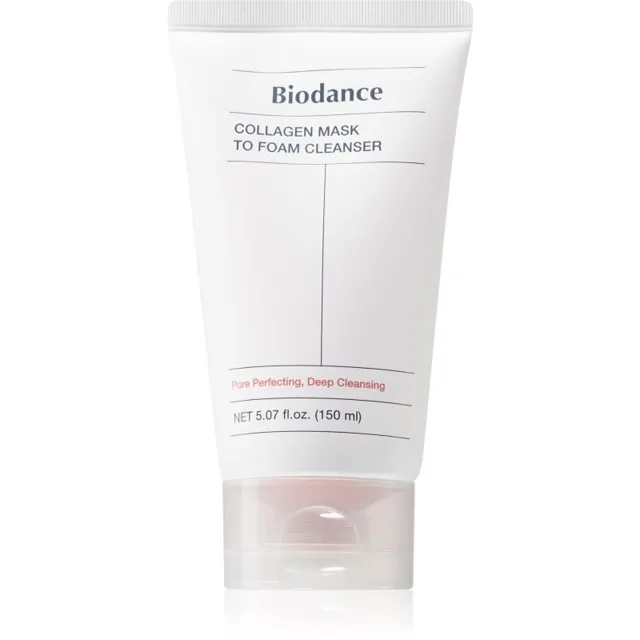 Biodance Collagen Mask To Foam Cleanser hloubkově čisticí pleťová maska s kolagenem 150 ml