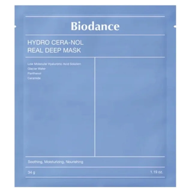 BIODANCE Hydro cera-nol hydratační kolagenová maska na obličej 34 g