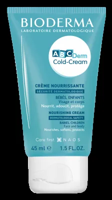 Bioderma ABC Derm Cold-Cream výživný krém na obličej a tělo pro děti od narození 45 ml
