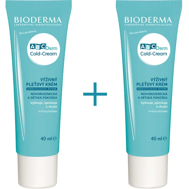 Bioderma Abcderm Cold-cream 40ml 1+1