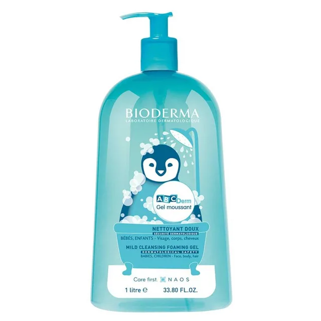 BIODERMA ABCDerm Gel Moussant 1000 ml