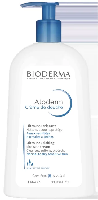 Bioderma Atoderm sprchový krém pro velmi suchou citlivou a atopickou pokožku Nutri Protective Cleansing Cream 1000 ml