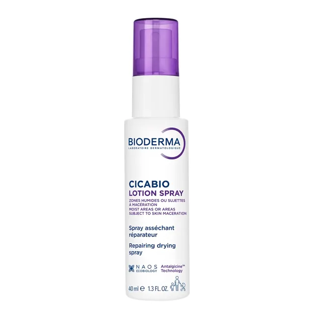 Bioderma Cicabio Lotion hojivé mléko proti podráždění a svědění pokožky ve spreji 40 ml