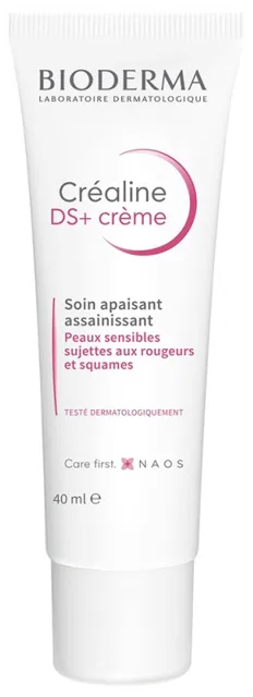 Bioderma Čisticí a zklidňující krém Crealine DS+ (Cleansing and Soothing Cream) 40 ml