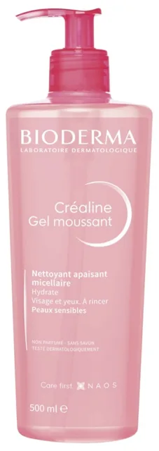 Bioderma Čisticí gel pro citlivou pokožku Créaline (Foaming Gel) 500 ml