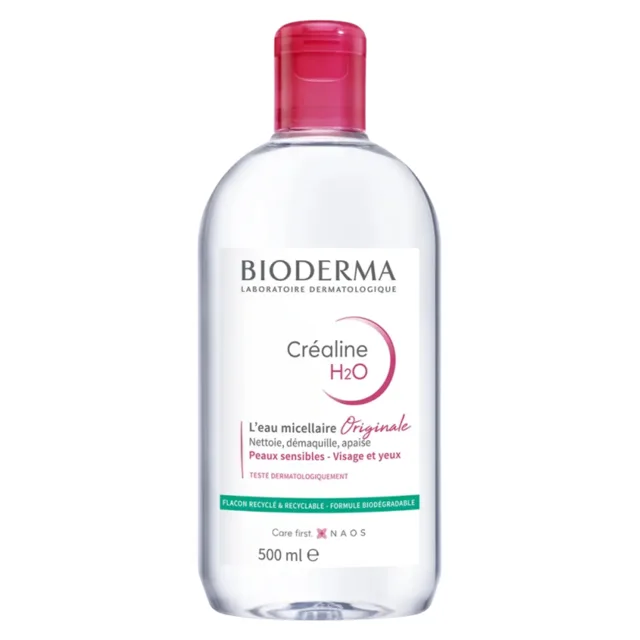 Bioderma Čisticí micelární voda Créaline H2O (Cleansing Micellar Water) 500 ml