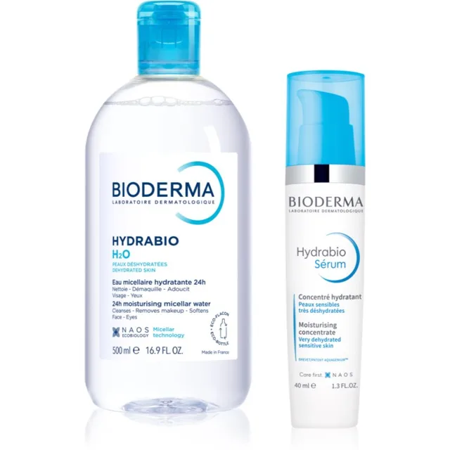 Bioderma Hydrabio Daily Hydration sada pro dehydratovanou pleť