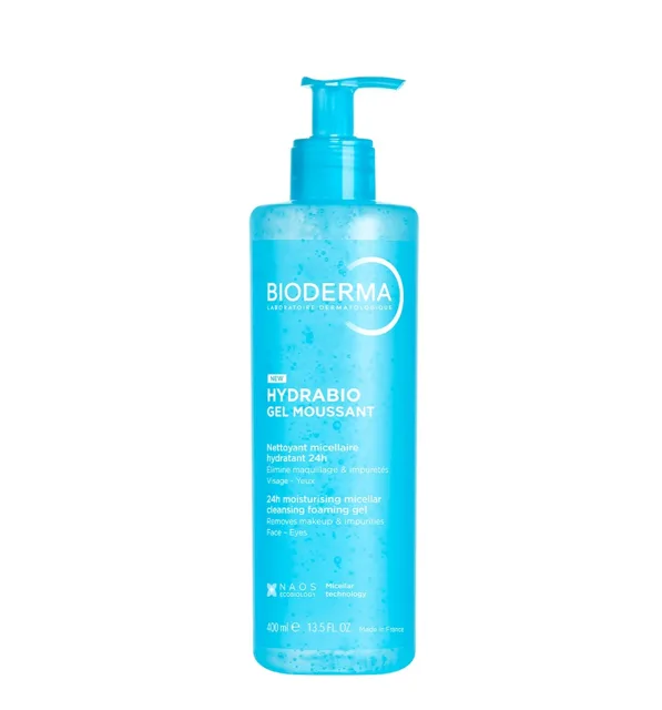 BIODERMA Hydrabio Gel Moussant čisticí gel 400 ml