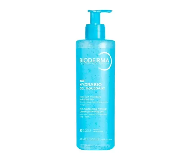 Bioderma Hydrabio Gel Moussant Hydratační a čistící gel na obličej 400 ml