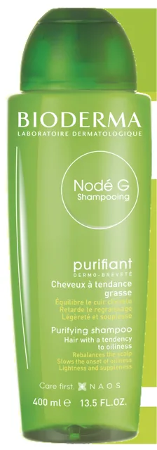 Bioderma Nodé G šampon pro mastné vlasy Purifying Shampoo 400 ml