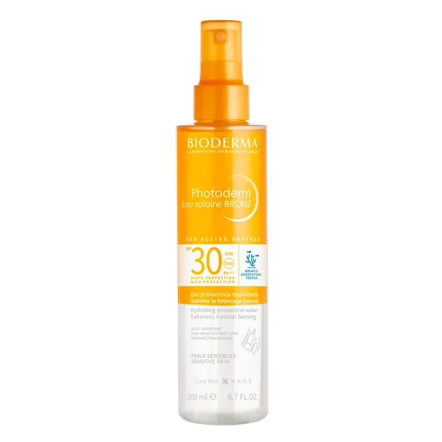 BIODERMA Photoderm Bronz opalovací voda SPF30 200 ml