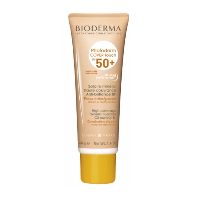 Bioderma Photoderm Cover Touch SPF 50+ Light 40g