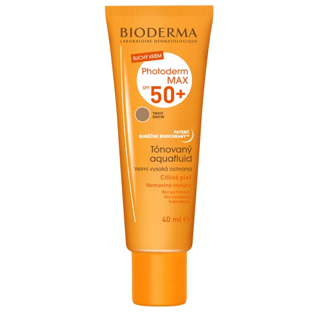 Bioderma Photoderm Max Aquafluid Spf50+ Tmavý 40ml