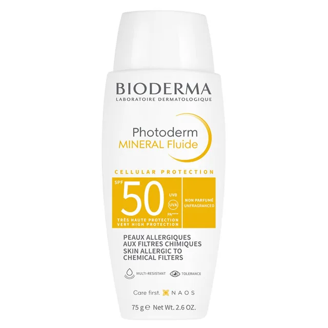 BIODERMA Photoderm Mineral  Opalovací fluide SPF 50+ 75 g