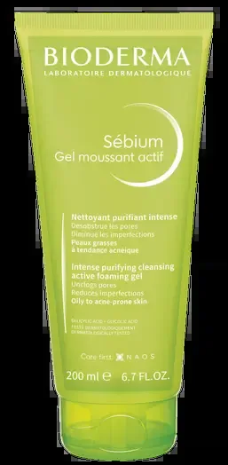 Bioderma Sébium Gel moussant actif 200 ml