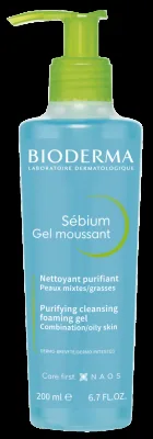 BIODERMA Sébium Gel moussant pumpa 200ml