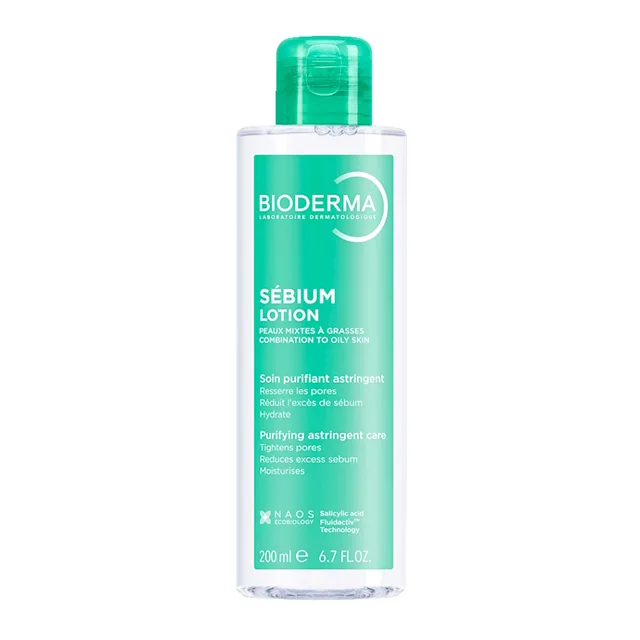 BIODERMA Sébium Lotion hydratační booster pro mastnou pleť 200 ml