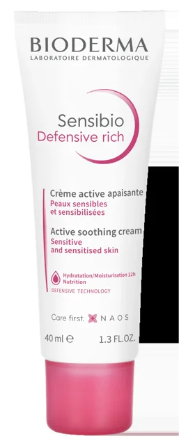 Bioderma Sensibio Defensive rich zklidňujicí krém s výživnou texturou 40 ml