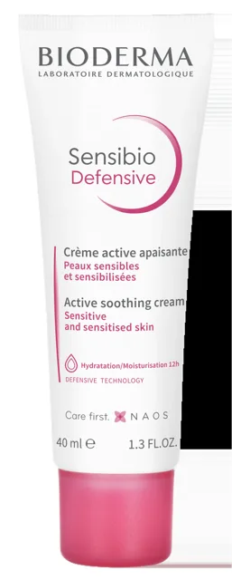 Bioderma Sensibio Defensive zklidňujicí krém s lehkou texturou 40 ml