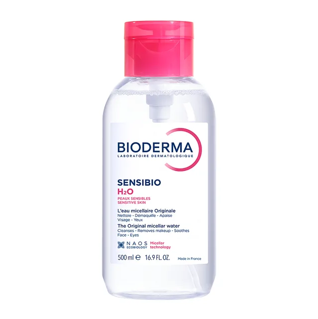 BIODERMA Sensibio H2O MIcerální voda s pumpou 500 ml