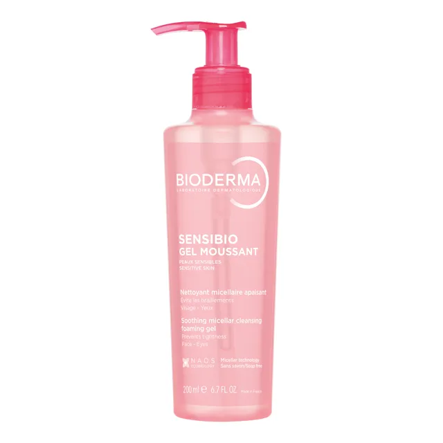 BIODERMA Sensibio jemný čisticí gel pro citlivou pleť 200 ml