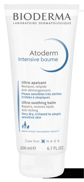 Bioderma Zklidňující balzám na obličej a tělo Atoderm Intensive Baume (Ultra Soothing Balm) 200 ml