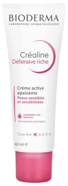 Bioderma Zklidňující pleťový krém Créaline Defensive Rich (Soothing Active Cream) 40 ml
