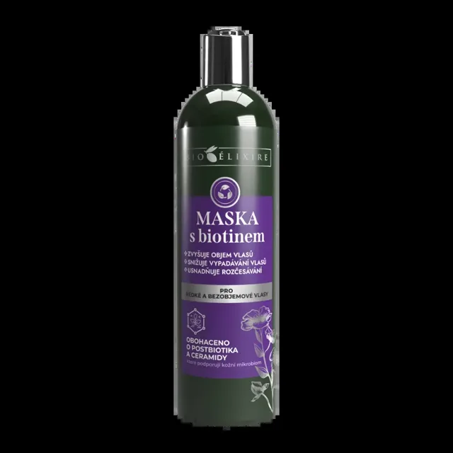 Bioélixire Maska na vlasy s biotinem 300 ml
