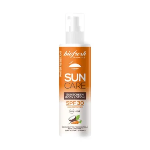 Biofresh Sun Care Opalovací tělové mléko s pumpičkou SPF30 200 ml