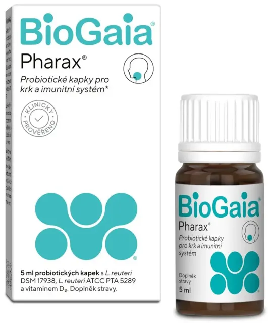 Biogaia Pharax Probiotické kapky 5 ml