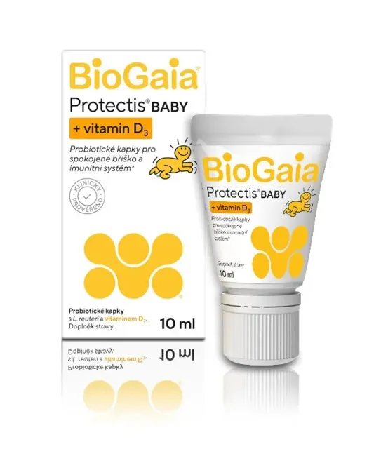 BioGaia Protectis BABY + vit.D3 probio. kapky 10 ml