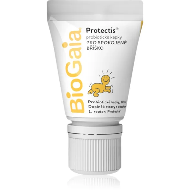 BioGaia Protectis® pro spokojené bříško kapky pro ochranu střevní mikroflóry pro děti od narození 10 ml