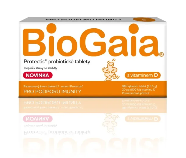 BioGaia Protectis s vitaminem D 30 tablet